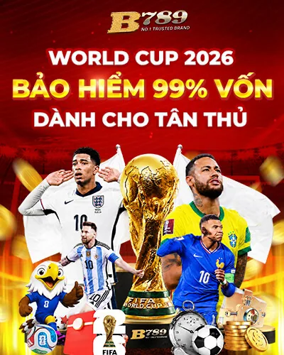 Gói bảo hiểm cược World Cup B789