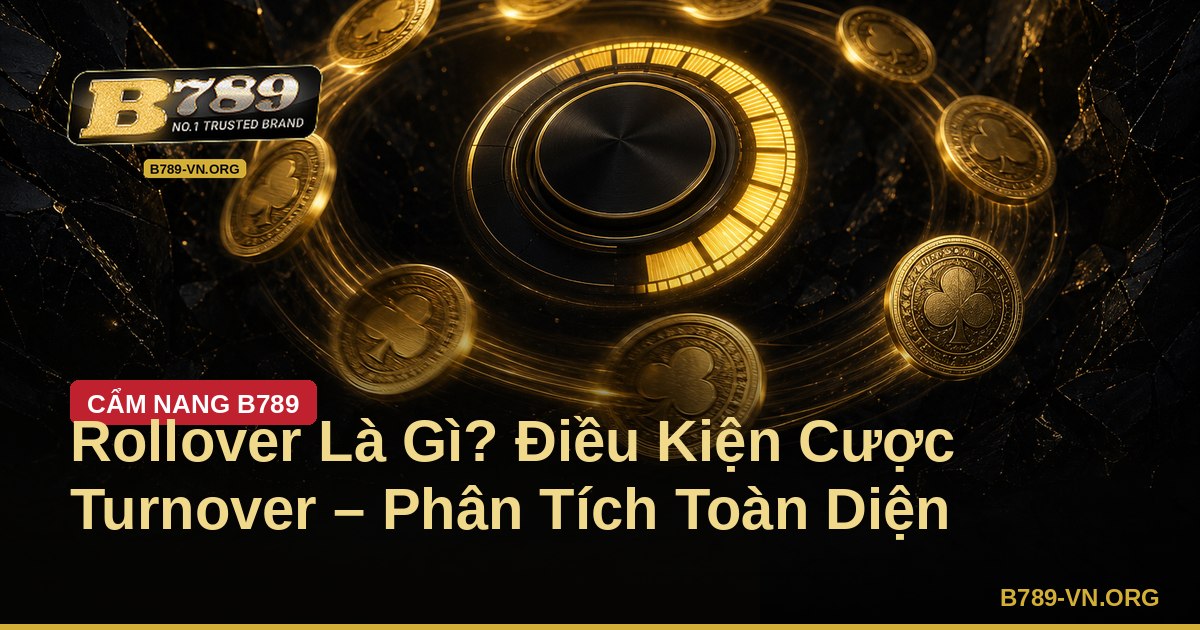 Rollover Là Gì? Điều Kiện Cược Turnover – Phân Tích Toàn Diện – B789