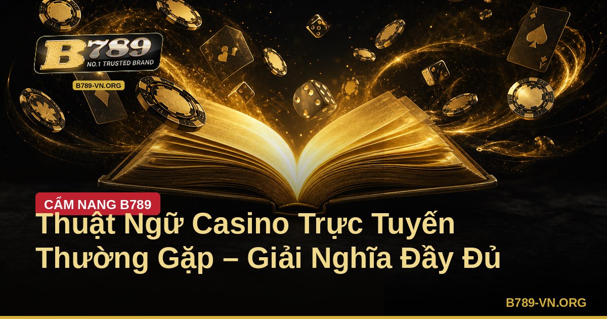 Thuật Ngữ Casino Trực Tuyến Thường Gặp – Giải Nghĩa Đầy Đủ – B789